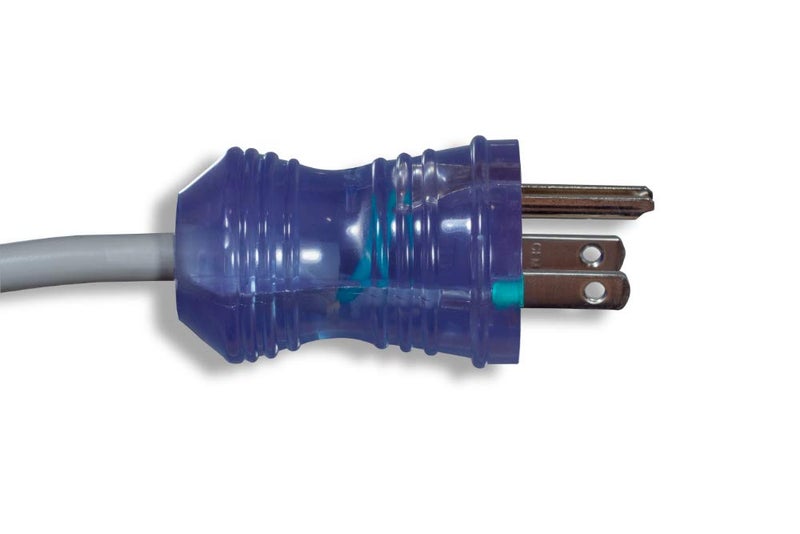 Cablelera North American Hospital Grade Power Cord 18AWG 10ft (ZWACPCAY-10),Blue - Image 3